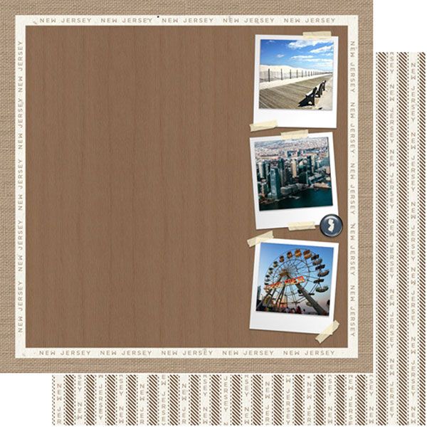 SC New Jersey Natural Craft Scenes DS Paper