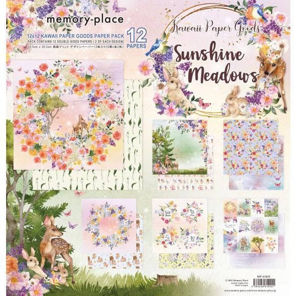 Memory Place Collection Pack 12&quot;X12&quot; Sunshine Meadows