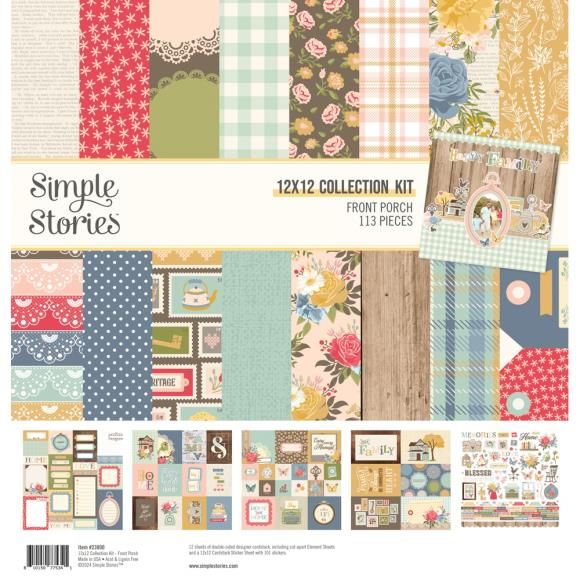 Simple Stories Collection Kit 12&quot;X12&quot; Front Porch