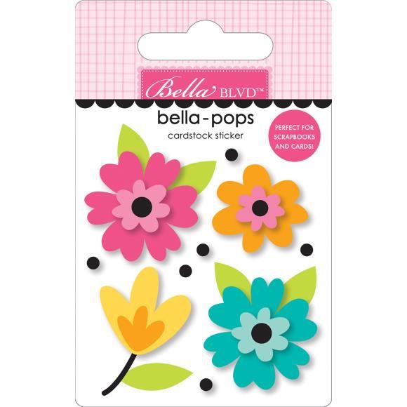 Teen Vibe Caitlyn Bella-Pops 3D Stickers Too Cute