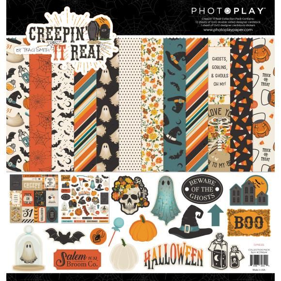 PhotoPlay Collection Pack 12&quot;X12&quot; Creepin&#39; It Real
