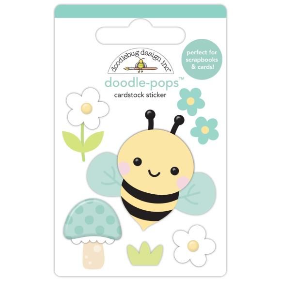 N Doodle Bug Doodle-Pops 3D Bee Happy
