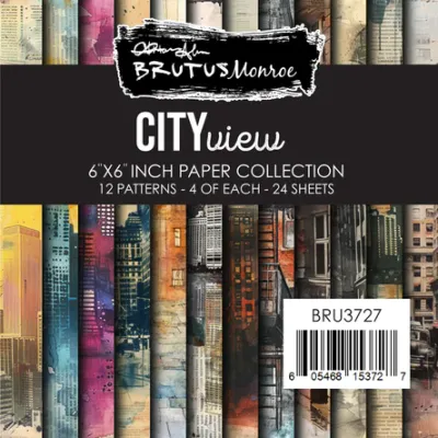 Brutus Monroe City View Paper Pad 6&quot; X6&quot;