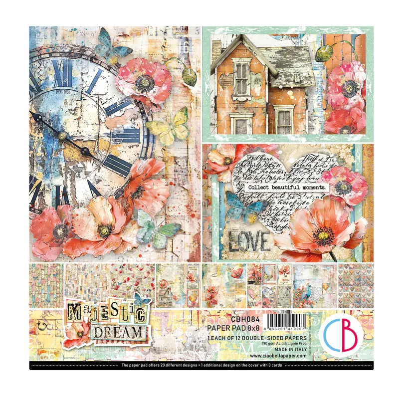 Ciao Bella Majestic Dream Pad 8&quot;x8&quot; 12/Pkg