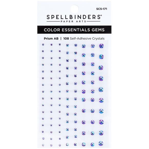 N Spellbinders Color Essentials Gems 108/Pkg Prism