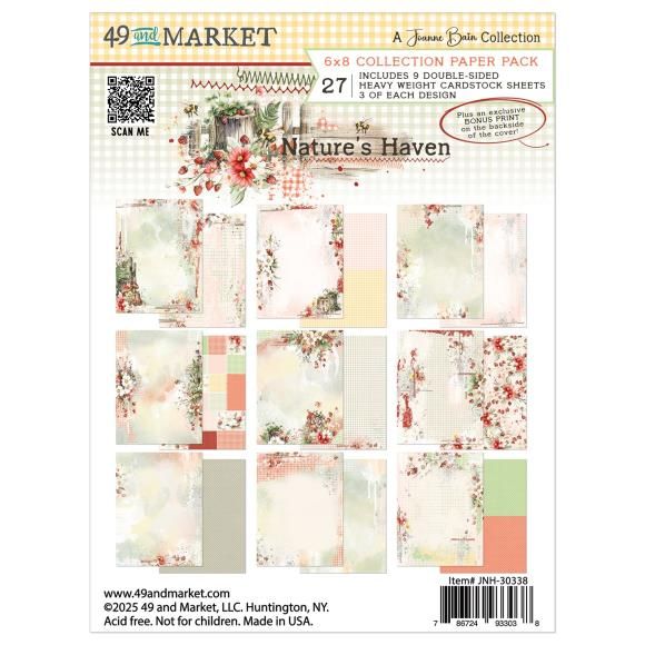 N 49 And Market Collection Pack 6&quot; X8&quot; Nature&#39;s Haven