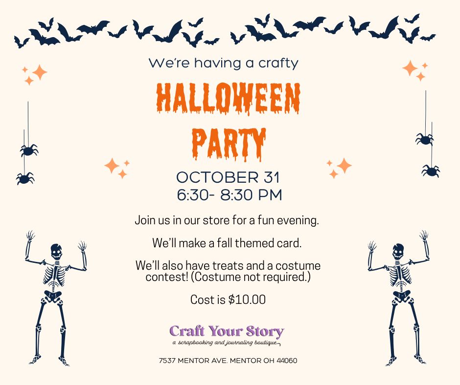 49. Crafty Halloween Party- October 31, 2025