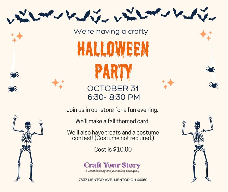 49. Crafty Halloween Party- October 31, 2025