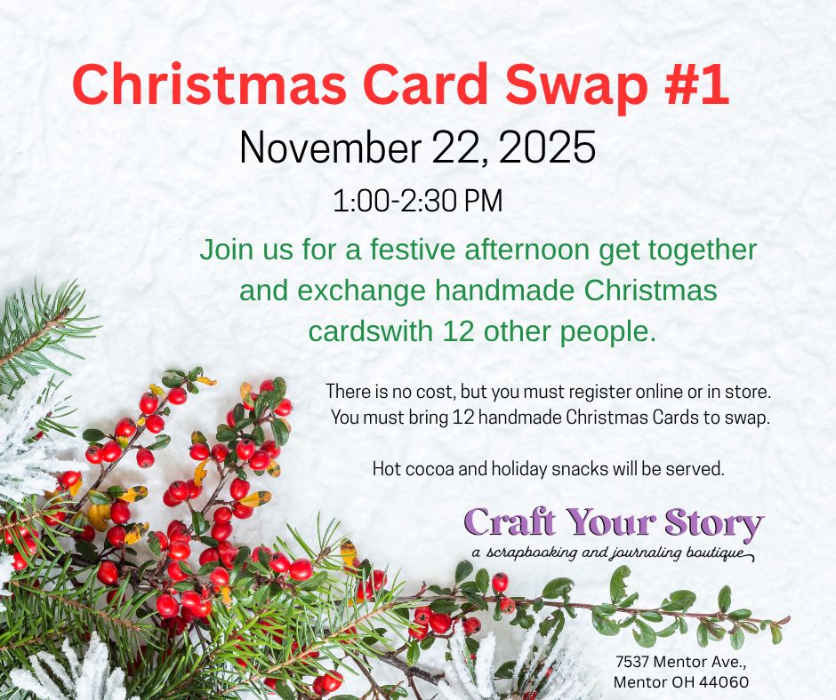 54. Christmas Card Swap 1- November 22, 2025
