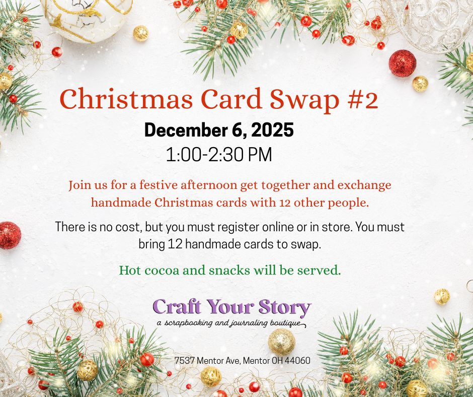56. Christmas Card Swap 2- December 6, 2025