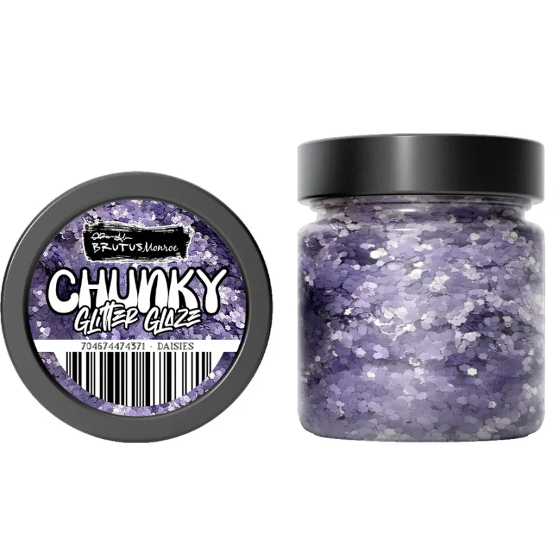 Brutus Monroe Chunky Glitter Glaze Daisies