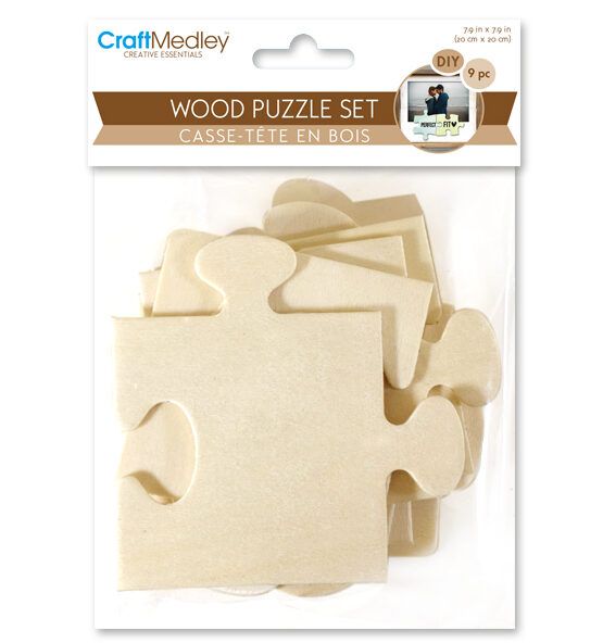 GB MultiCraft CraftMedley DIY Puzzle Pieces (9 Pieces)