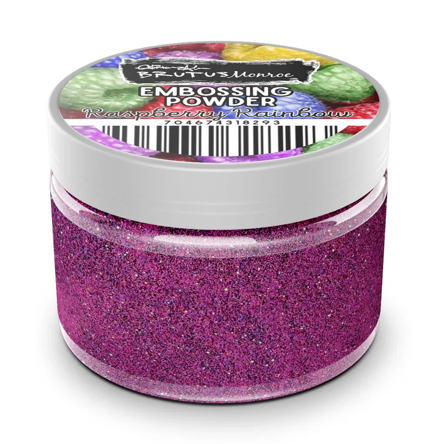 Brutus Monroe Embossing Powder Raspberry Rainbow