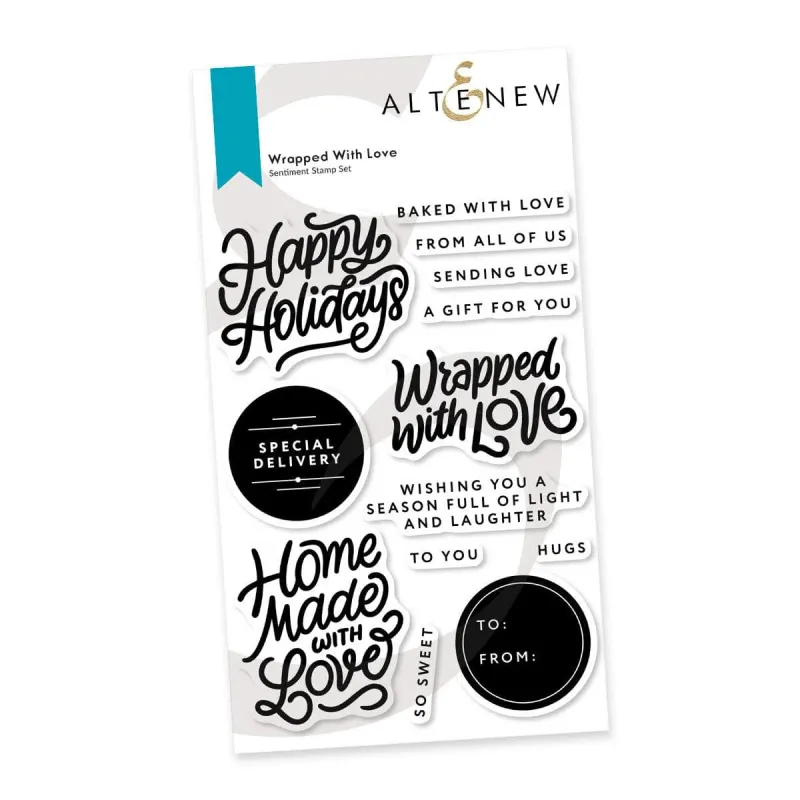 ATW Wrapped With Love Stamp &amp; Die Set