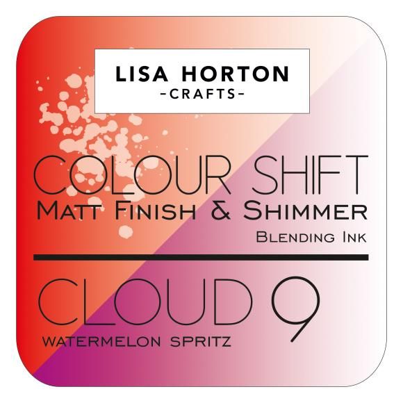 N Lisa Horton Crafts Cloud 9 Color Shift Ink Pad Watermelon Spritz