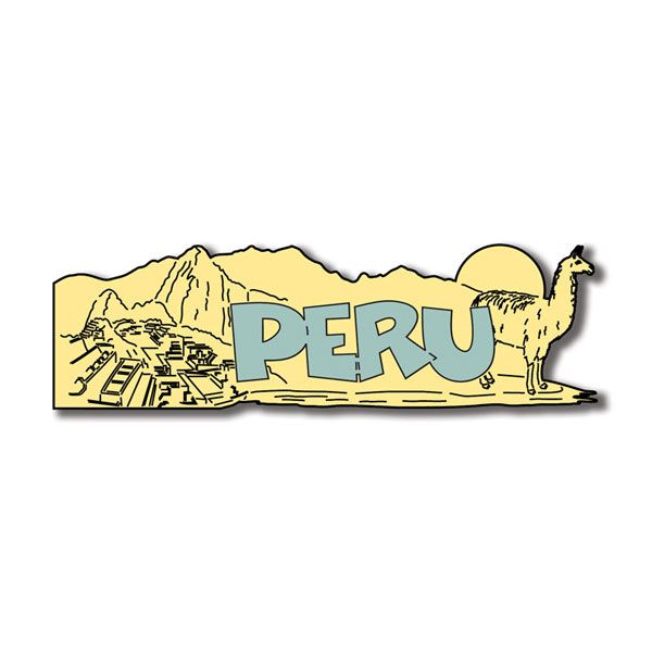 SC Peru Word &amp; Background Laser