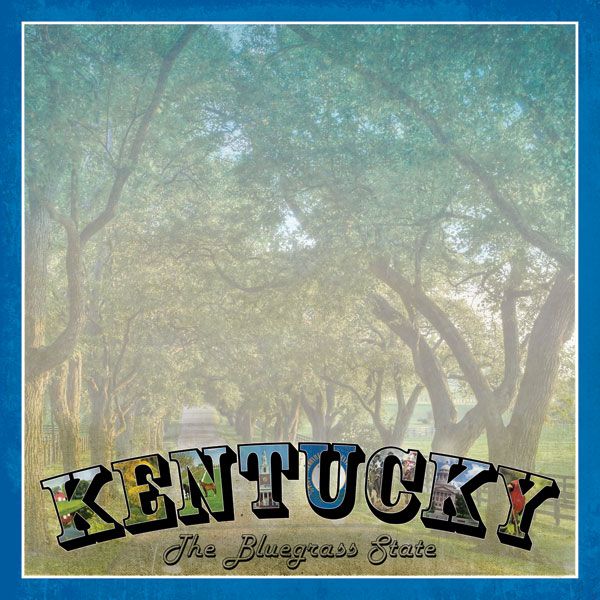 SC Kentucky Vintage Paper 12&quot; X12&quot;