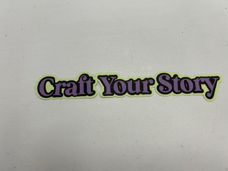 Craft Your Story Title