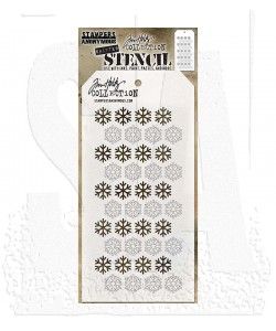 SA Tim Holtz Shifter Stencil: Snowflake