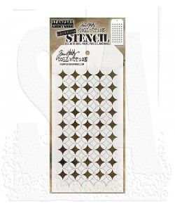 SA Tim Holtz Shifter Stencil: Burst
