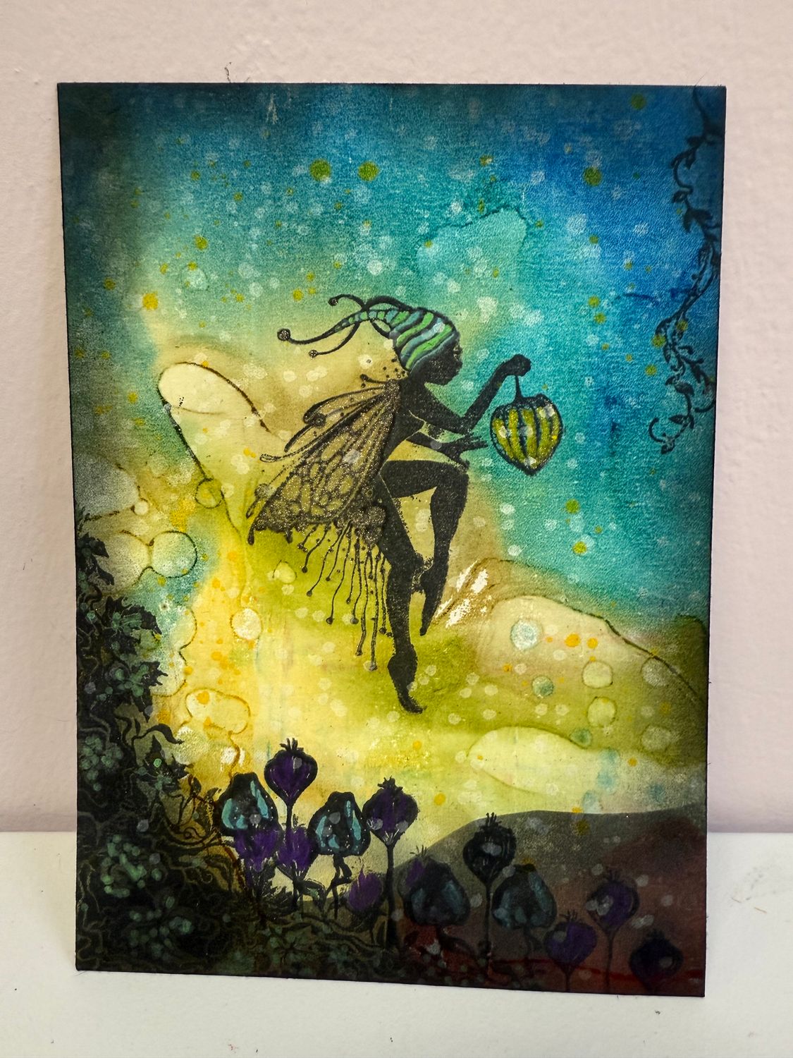 38. Mixed Media Marvels: Alcohol Ink Prints with Stamps- August 30, 2025