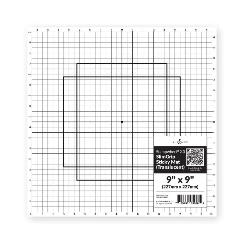ATW Stampwheel 2.0 - SlimGrip Sticky Mat (Clear)