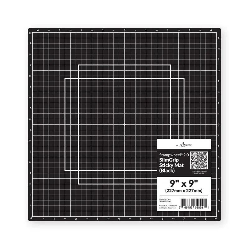 ATW Stampwheel 2.0 - SlimGrip Sticky Mat (Black)