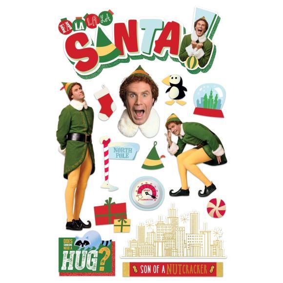 N Paper House 3D Stickers Elf