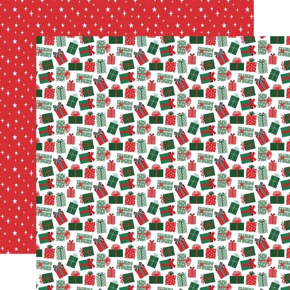 N Christmas Express Double-Sided Cardstock 12&quot; X12&quot; Holiday Presents