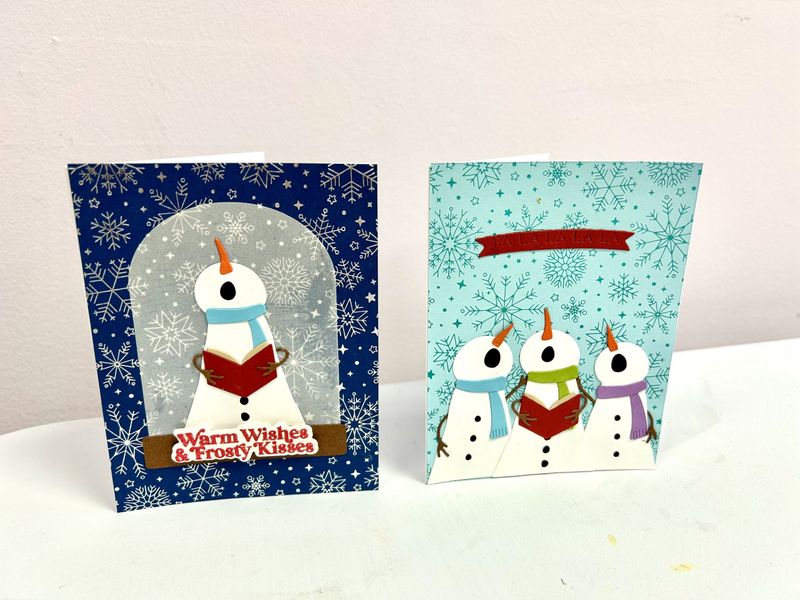 50.  Spellbinders Christmas Card Class- November 1, 2025