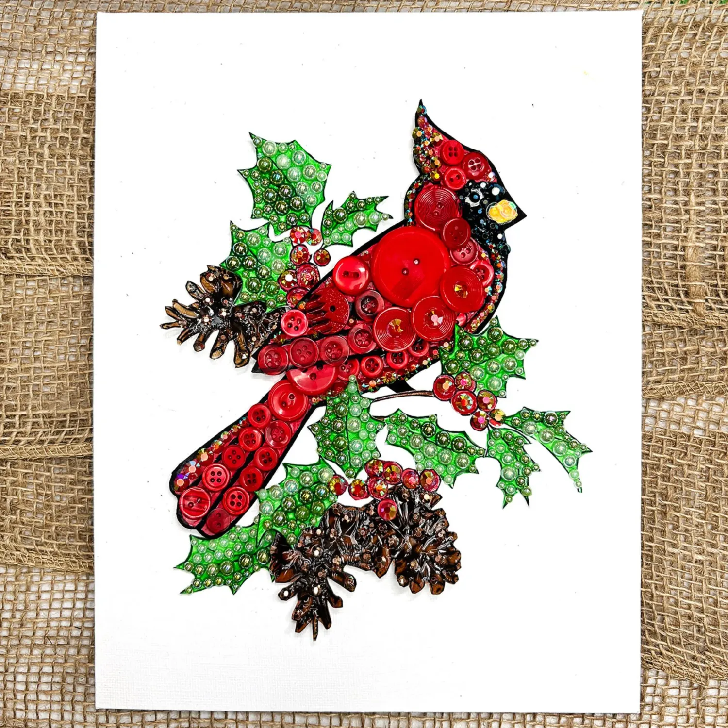 BG Cardinal Canvas DIY Crafy Kit