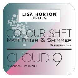N Lisa Horton Crafts Cloud 9 Color Shift Ink Pad  Lagoon Punch