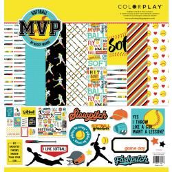 N ColorPlay Collection Pack 12&quot; X12&quot; MVP Softball