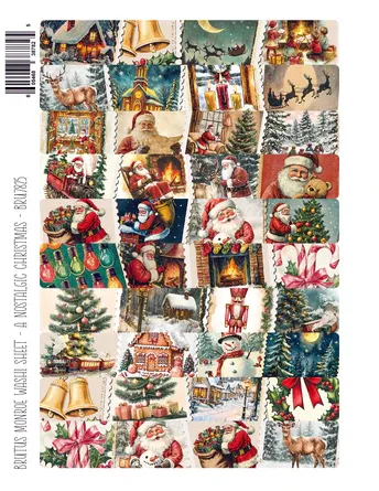 Brutus Monroe A Nostalgic Christmas Washi Sheet
