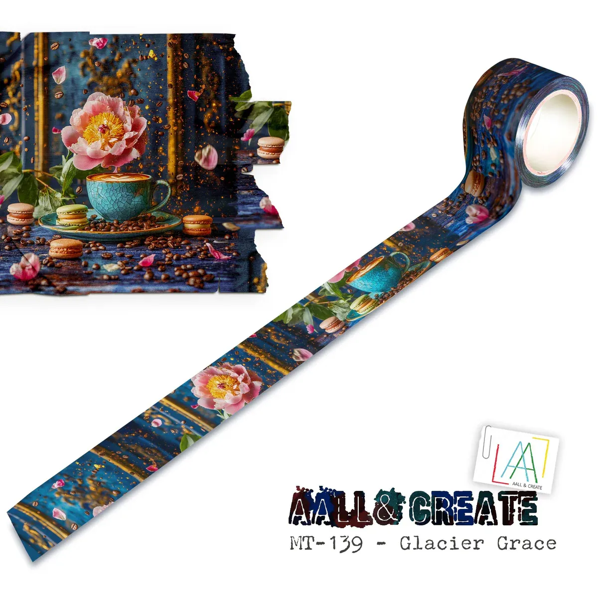 EC AALL and Create - Washi Tape 25mm x 10m - Glacier Grace (Layer-It-Up!)