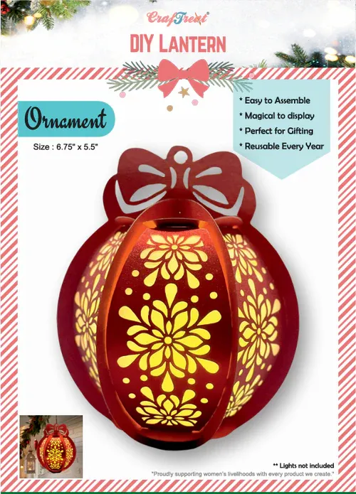 EC CrafTreat DIY Paper Lanterns - Ornament