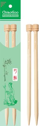 ChiaoGoo 9&quot; Single Point Bamboo needle