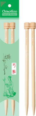 ChiaoGoo 9&quot; Single Point Bamboo needle