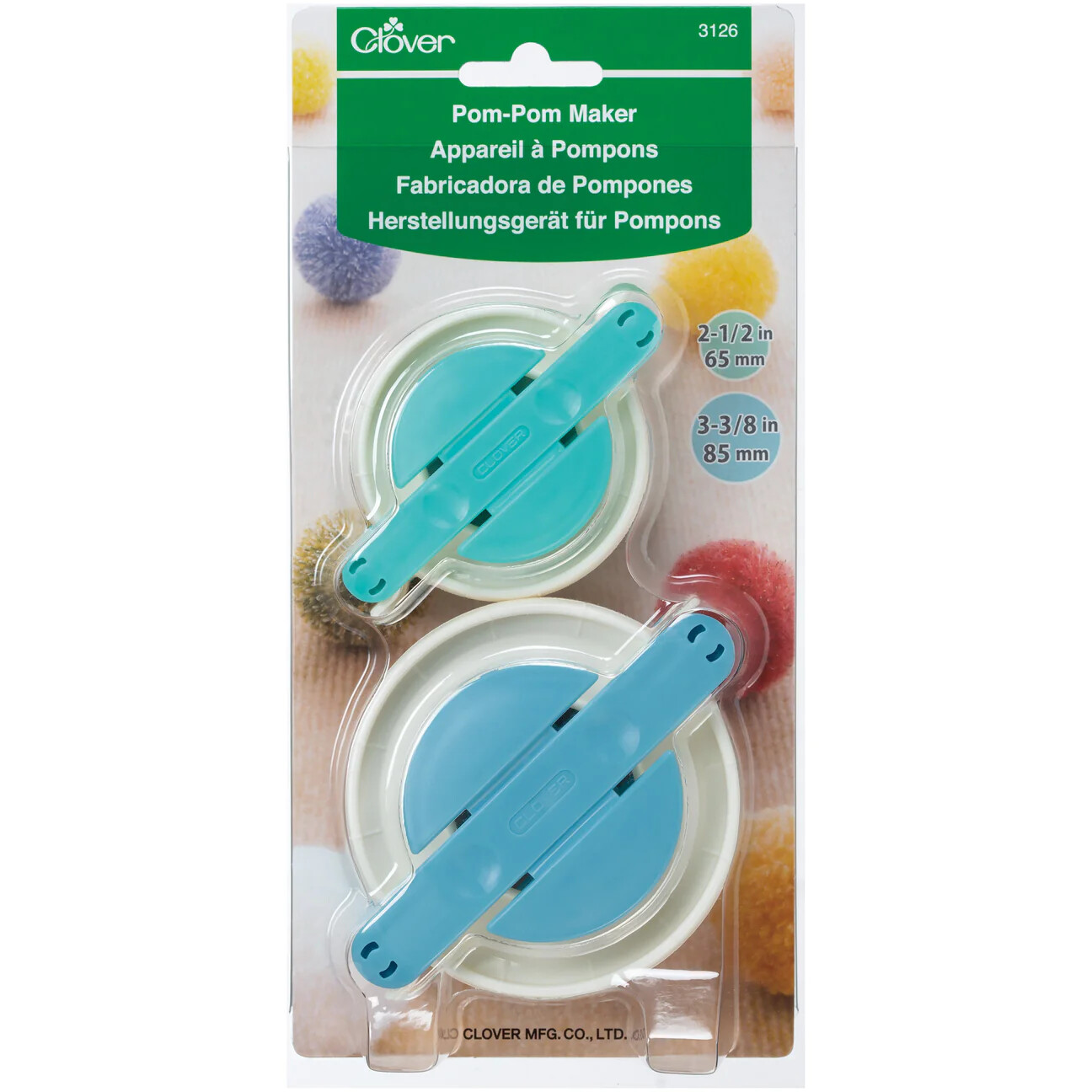 Clover #3126 Pom-Pom Maker