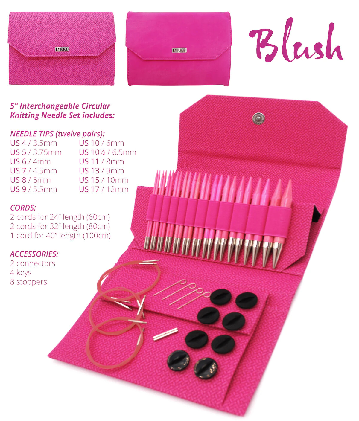 Lykke Blush Interchangeable set