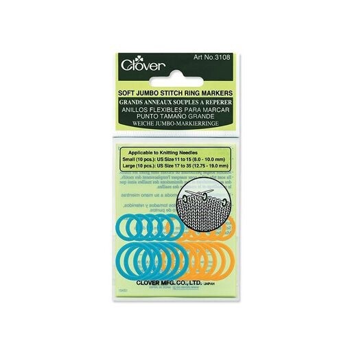 Clover #3108 Soft Jumbo Stitch Ring Marker