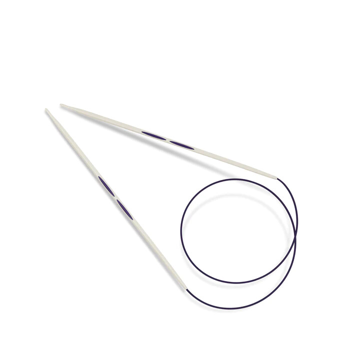 Prym 612038 Custodia Per Ferri Circolari Merino – 8 Scomparti A Ventaglio – Fodera Pecorelle – Per Maglia E Accessori