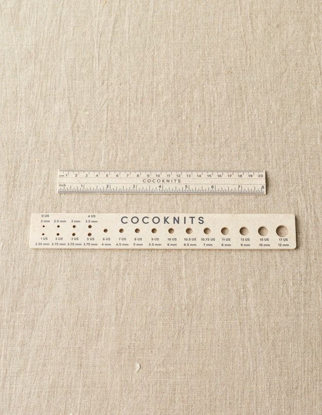 Cocoknits Ruler &amp; Gauge
