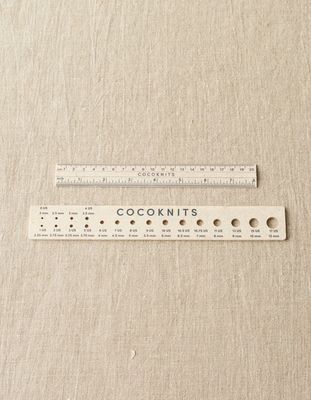 Cocoknits Ruler &amp; Gauge