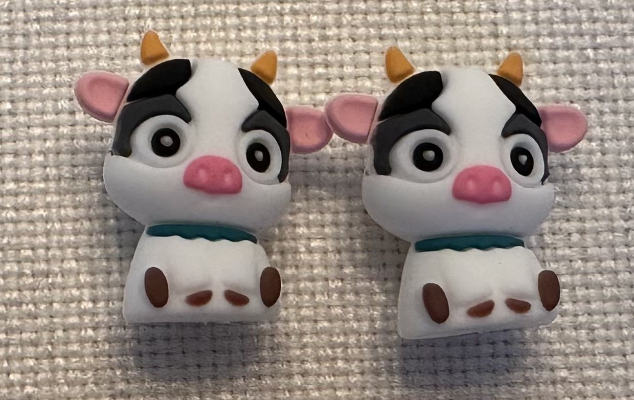 CY Needle Toppers, Style: Baby Cow