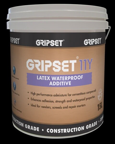 Gripset 11 Y Latex Waterproofing Additive, Size: 15L