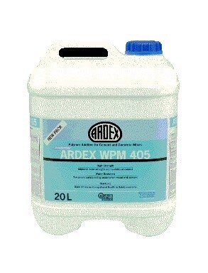 Ardex WPM405 Polymer Additive for Cement & Concrete 20L Ardex WPM405 Polymer Additive for Cement & Concrete 20L