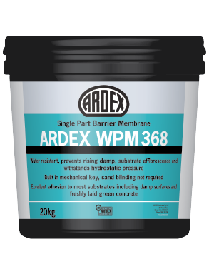 Ardex WPM368 Single Part Barrier Coating Grey 15L
