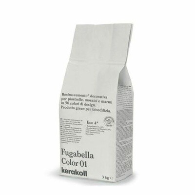 Kerakoll Fugabella Colour 01 3Kg (Discontinued)