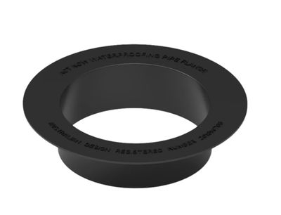 Actnow 100mm Rubber Puddle Flange (with hole)